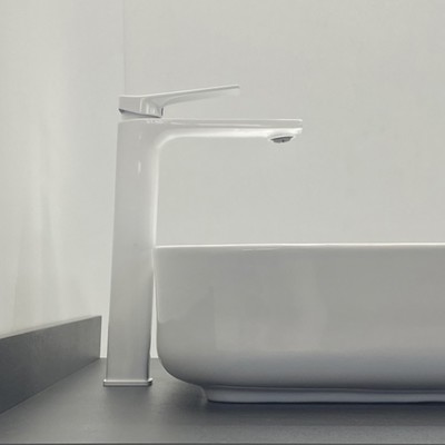 Смеситель для раковины Comforty FC071B-CKBT, картридж 35 мм, цвет белый
