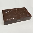 Смеситель для раковины Comforty FC071B-CCT, картридж 35 мм, цвет хром - Фото 6