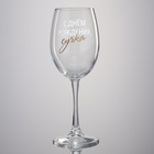 Бокал для вина с надписью «С днем рождения», 360 мл, 18+ - Фото 2