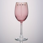 Бокал для вина «Home», 360 мл, розовый - Фото 2