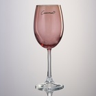Бокал для вина «Счастье», 360 мл, розовый - Фото 2