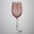 Бокал для вина «Королева», 360 мл, розовый - Фото 3