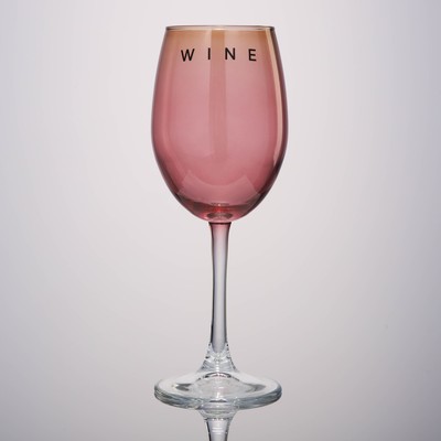 Бокал для вина «Wine», 360 мл, розовый