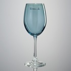 Бокал для вина «За любовь», 360 мл, синий - Фото 3