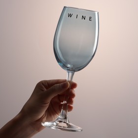 Бокал для вина «Wine», 360 мл, синий