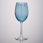Бокал для вина «Wine», 360 мл, синий - Фото 3