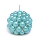 Свеча фигурная "Баблс" круглый, 5,5х5,5 см, тиффани, в коробке - фото 22547769