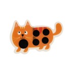 Детский термометр-наклейка налобный, градусник для новорожденных «Котенок», до 40°, 3.9×2.5 см - Фото 4