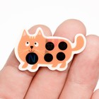 Детский термометр-наклейка налобный, градусник для новорожденных «Котенок», до 40°, 3.9×2.5 см - Фото 3