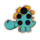 Детский термометр-наклейка налобный, градусник для новорожденных «Динозаврик», до 40°, l-3.3 см - Фото 4