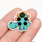 Детский термометр-наклейка налобный, градусник для новорожденных «Динозаврик», до 40°, l-3.3 см - Фото 3