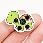 Детский термометр-наклейка налобный, градусник для новорожденных «Черепашка», до 40°, l-3.4 см - Фото 4