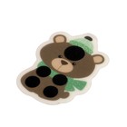 Детский термометр-наклейка налобный, градусник для новорожденных «Мишка», до 40° - Фото 2