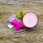 Краситель на основе соевого воска для свечей, 5 г, цвет нежно розовый - Фото 1