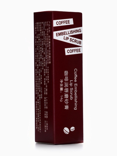Кофейный скраб для губ, 15 г