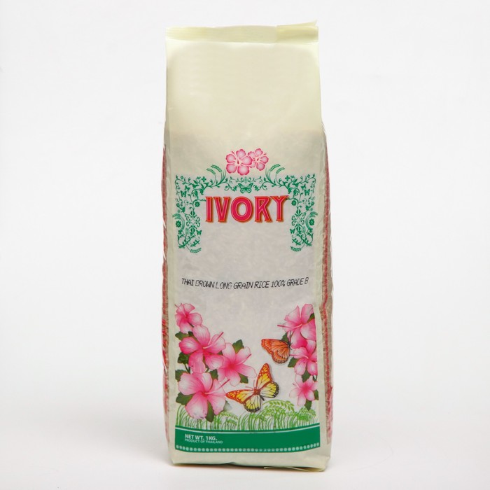 Рис тайский коричневый IVORY, 1 кг - Фото 1