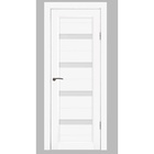 Дверь межкомнатная комплект «B-4/08», со стеклом, 2000×800 мм, цвет белая шагрень 9821052