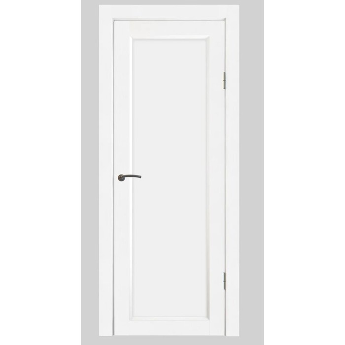 Комплект межкомнатной двери М-3/08 Белая шагрень 2000x600 - Фото 1