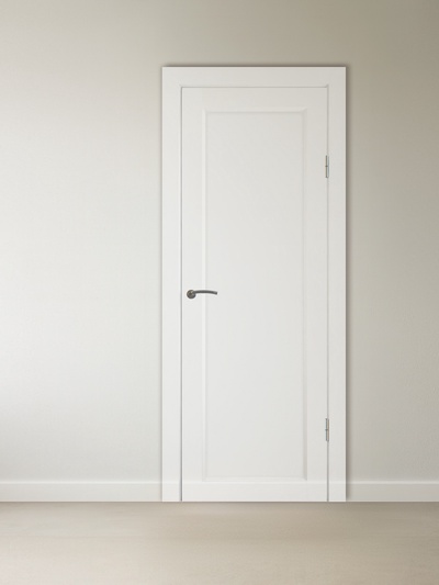 Дверь межкомнатная комплект «М-3/08», глухая, 2000×800 мм, цвет белая шагрень