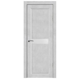 Комплект межкомнатной двери С-1/07 Бетон снежный 2000x900