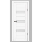 Комплект межкомнатной двери «С-5/08», со стеклом, 2000×900 мм, цвет белая шагрень 9821317