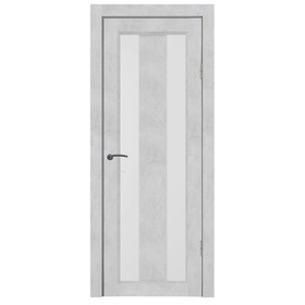 Комплект межкомнатной двери Т-1/07 Бетон снежный 2000x600