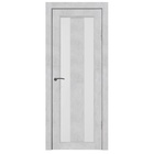 Комплект межкомнатной двери «Т-1/07», со стеклом, 2000×900 мм, цвет бетон снежный  (артикул 9821353)  большой выбор товаров оптом и в розницу по низким ценам с доставкой
