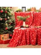 Плед флисовый новогодний «Экономь и Я. Snow», 150×180 см 9518114