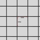 Сетка торговая 100×200 см, окантовка 6 мм, пруток - 4 мм, чёрная - Фото 2