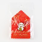 Значок талисман «На удачу, которая не светит», 2,4 х 3,3 см. - Фото 8
