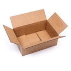 Коробка складная, бурая, 26 х 17 х 9 см - фото 319627667