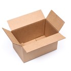 Коробка складная, бурая, 25 х 15 х 15 см - фото 319627671