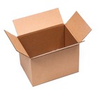 Коробка складная, бурая, 27 х 19 х 19,5 см - фото 8846191
