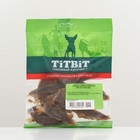 Нарезка говяжья вяленая TitBit  для собак, мягкая упаковка, 50 г - фото 319627699