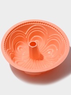 Форма для выпечки Доляна «Немецкий кекс. Торжество», силикон, 22.5×8 см, внутренний диаметр 20 см, персиковая - Фото 2