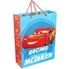 Пакет ламинированный вертикальный, 31 х 40 х 11 см "McQueen", Тачки - фото 6994616