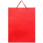 Пакет ламинированный вертикальный, 31 х 40 х 11,5 см, красный, Минни Маус - фото 6994655