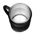 Термокружка TAKE IT EASY Экземпляр «Объектив», 220 мл, сохраняет тепло 2 часа, нержавеющая сталь, чёрная - Фото 4