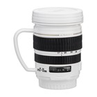 Термокружка TAKE IT EASY Экземпляр «Объектив», 220 мл, сохраняет тепло 2 часа, нержавеющая сталь, белая - Фото 3