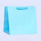 Пакет под торт, голубой, 30 х 30 х 30 см - Фото 2