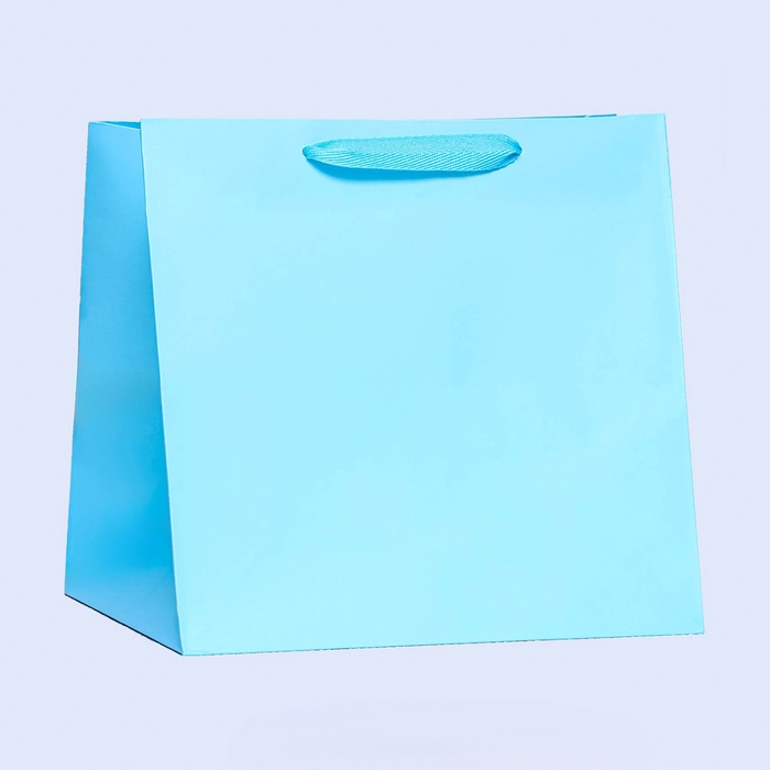 Пакет под торт, голубой, 30 х 30 х 30 см 9567780