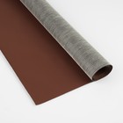 Искусственная кожа, 137 × 50 см, 0,5 мм, цвет коричневый - Фото 3