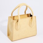 Сумка из искусственной кожи, бежевый цвет - фото 42015992