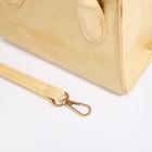 Сумка из искусственной кожи, бежевый цвет - фото 42015995