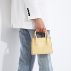 Сумка из искусственной кожи, бежевый цвет - фото 42143965