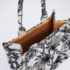 Сумка женская из текстиля, 25х19х12 см, серый - фото 23133469