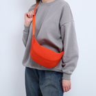 Сумка женская из текстиля, 30х17х6 см, оранжевый цвет - фото 321106391