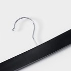 Вешалка для брюк и юбок LaDо́m Bois, 34×1.2×12.5 см, с зажимами, сорт А, тёмное дерево - Фото 2