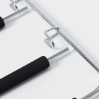 Плечики - вешалка для одежды LaDо́m Doux, 37×31 см, многоуровневая, антискользящее покрытие, чёрные - Фото 4