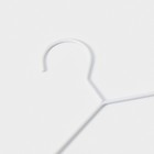Плечики - вешалка для одежды LaDо́m Laconique, 42.5×19.5×1 см, белые - Фото 3